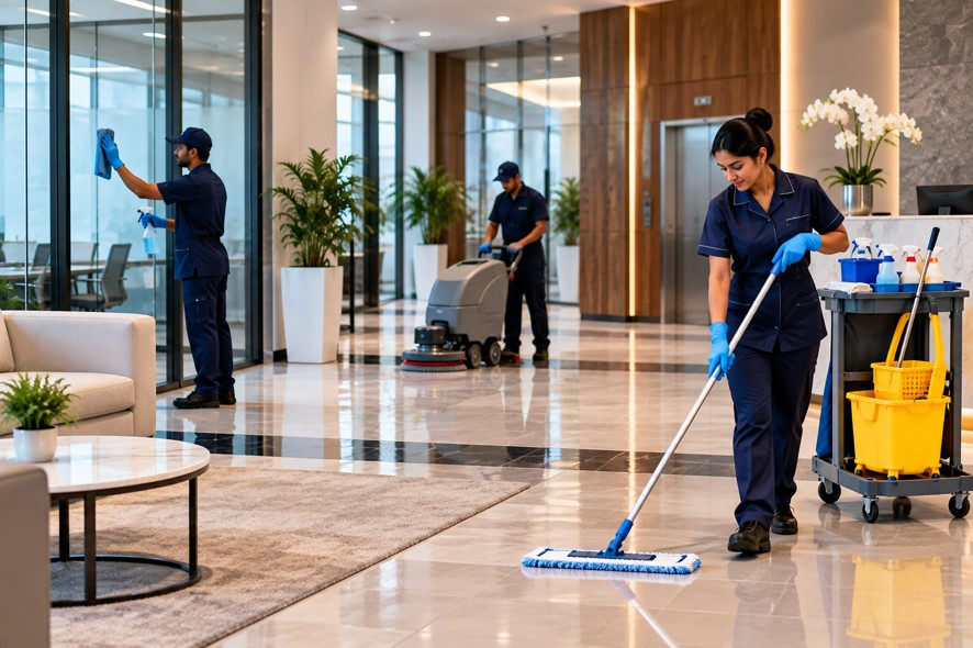 Floor cleaning services in Chennai – DENNISGROSSI floor scrubbing